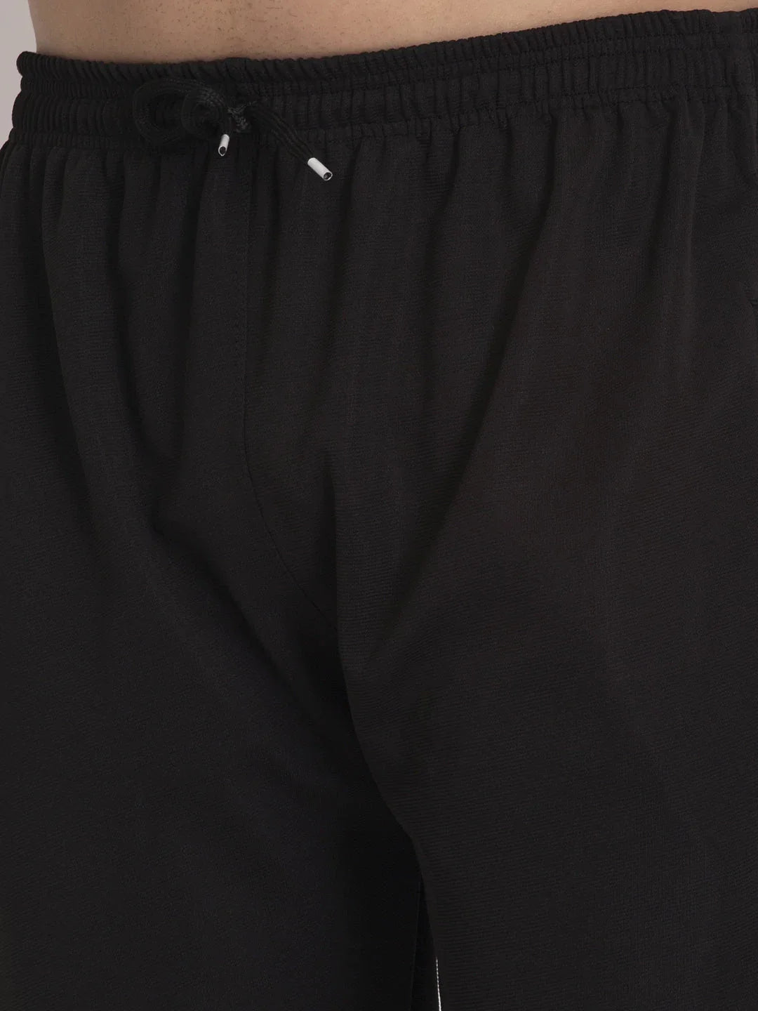 Jainish Men's Black Solid Track Pants ( JOG 014Black )