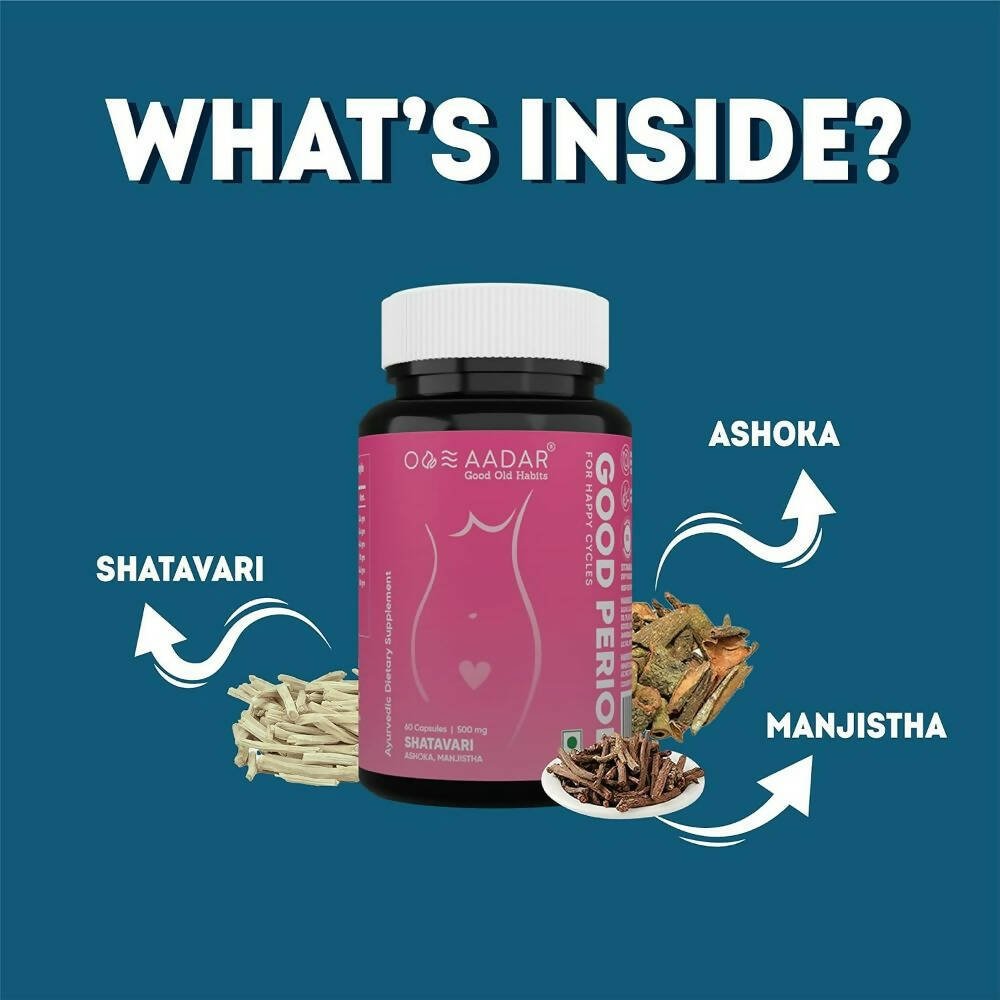 Aadar Good Period Women’s Health Capsules