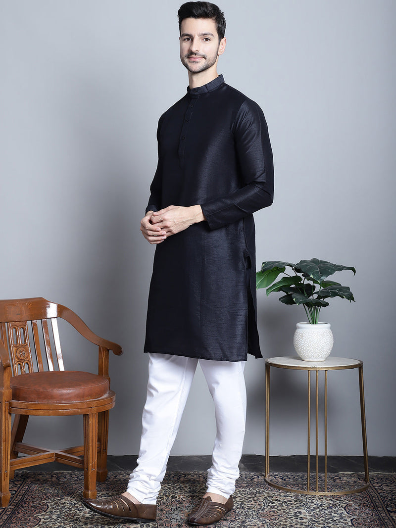 Men's Printed Nehru Jacket With Kurta Pyjama Set