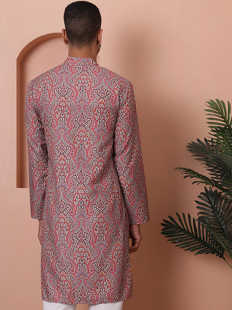 Men Printed Cotton Kurtas