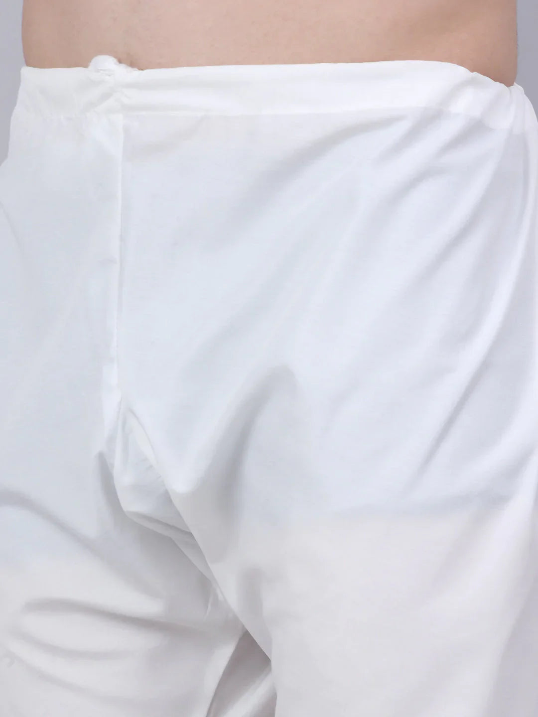 Men's Teal Blue & White embroidered Straight Kurta Pyjama Set ( JOKP 626 Teal )