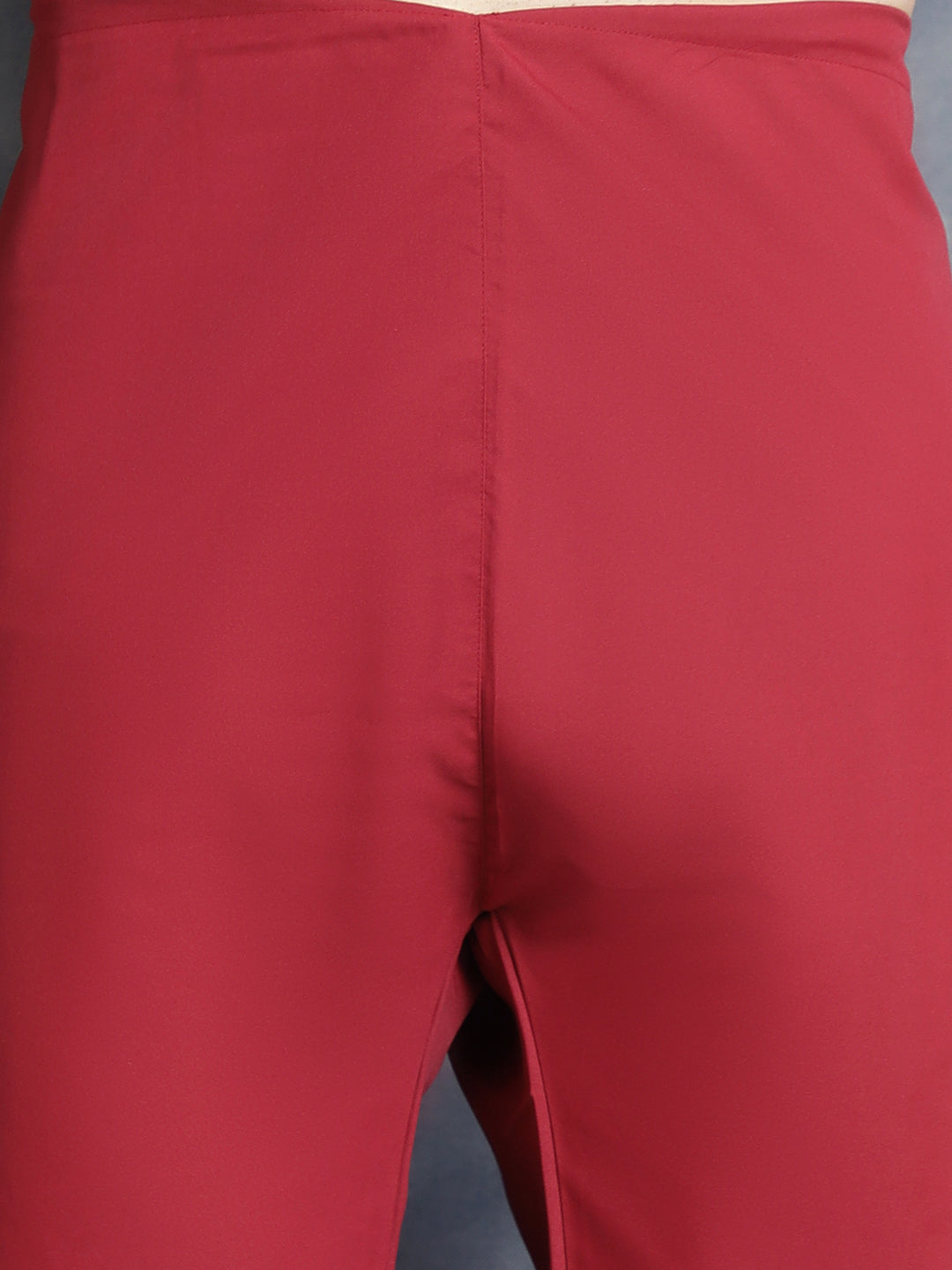 Men's Solid Pathani Kurta with Salwar ( JOKP 696Maroon )