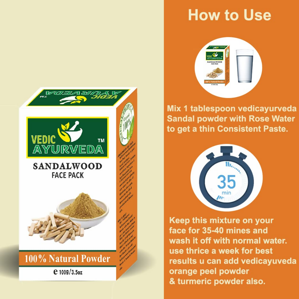 VedicAyurveda Sandalwood Powder