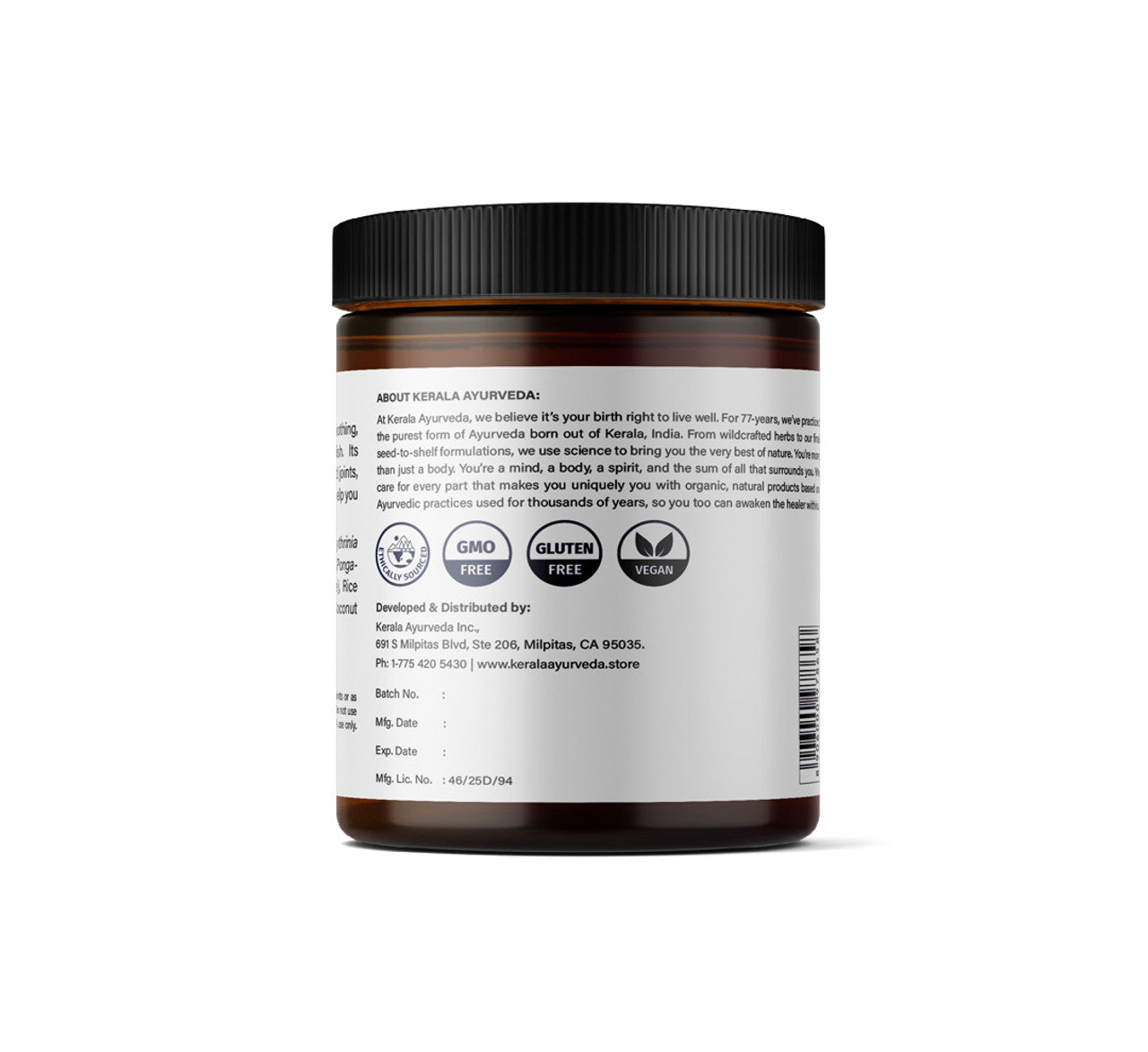 Kerala Ayurveda USA Joint and Tissue Recovery Oil - Murivenna