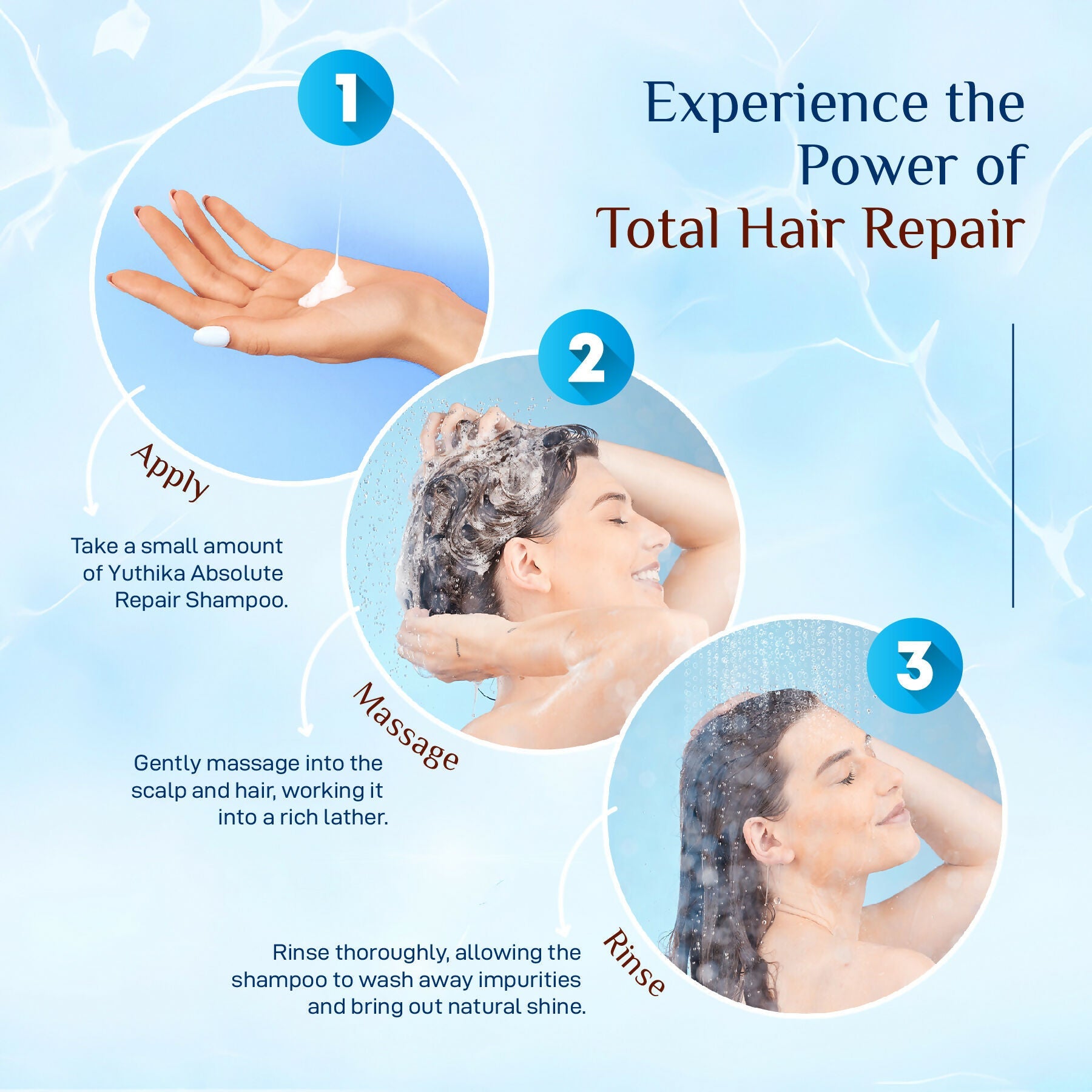 Yuthika Absolute Repair Shampoo For Damaged Hair