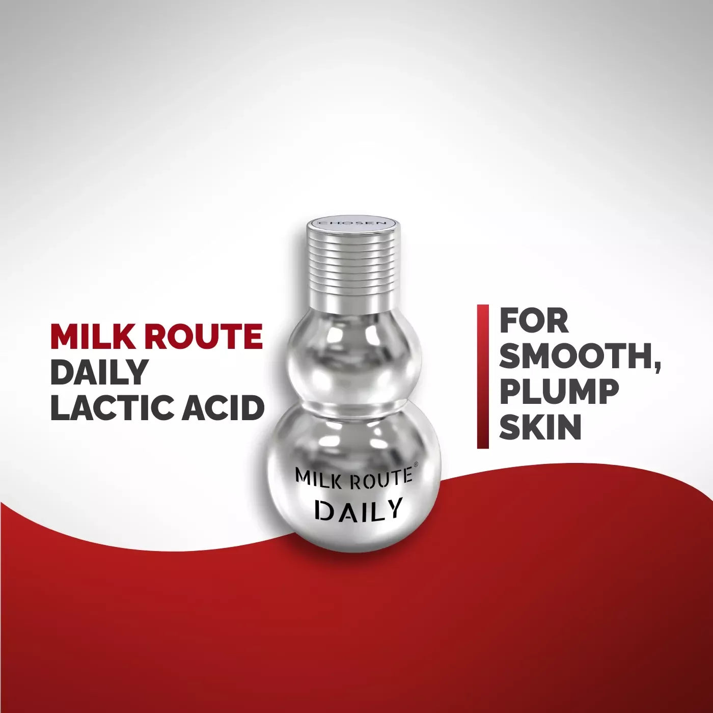 Chosen Milk Route Daily Hydrates As You Exfoliate For Smooth And Plump Skin