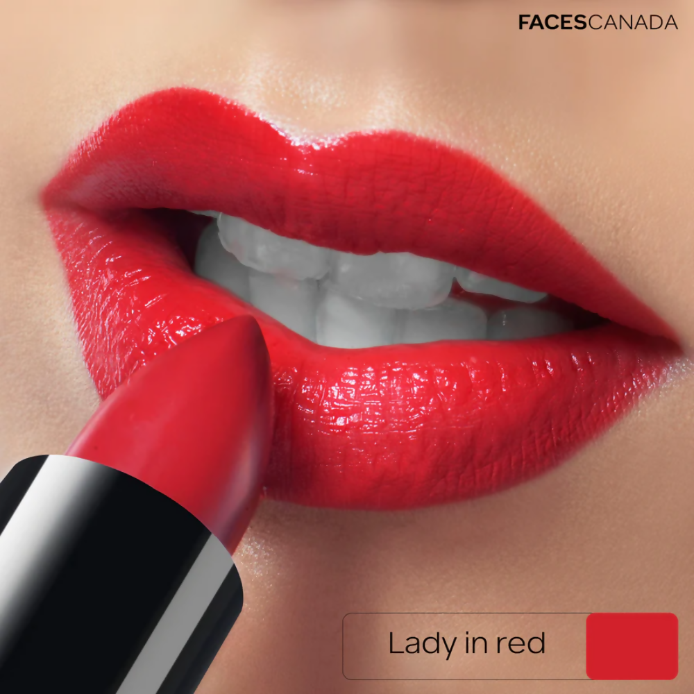 Faces Canada Creme Finish Lipstick - Lady In Red 11
