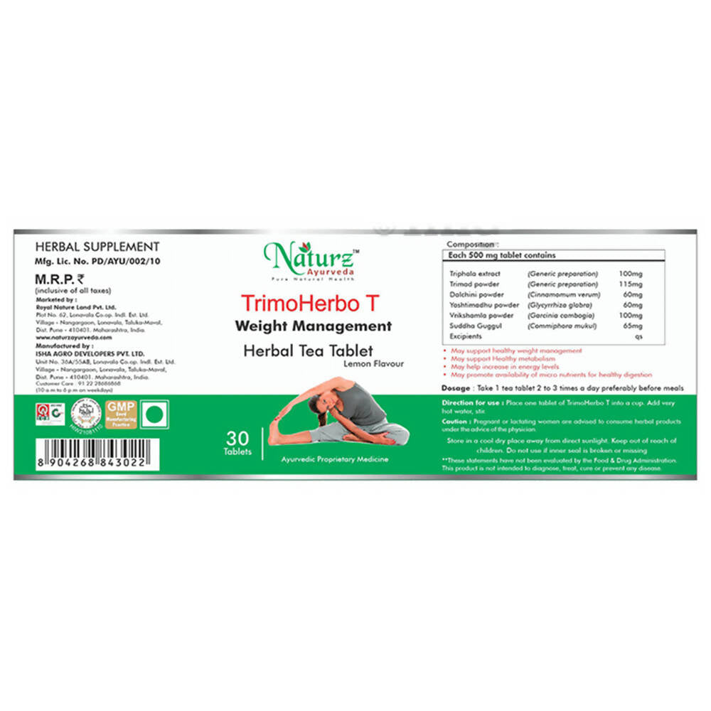 Naturz Ayurveda TrimoHerbo T Tablets