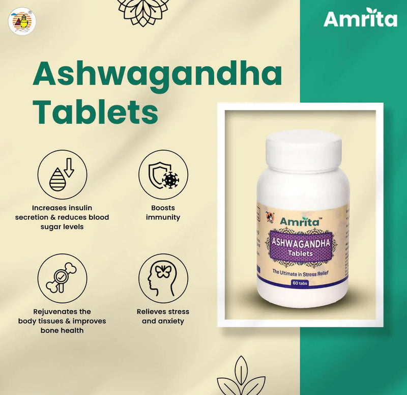 Amrita Ashwagandha Tablets