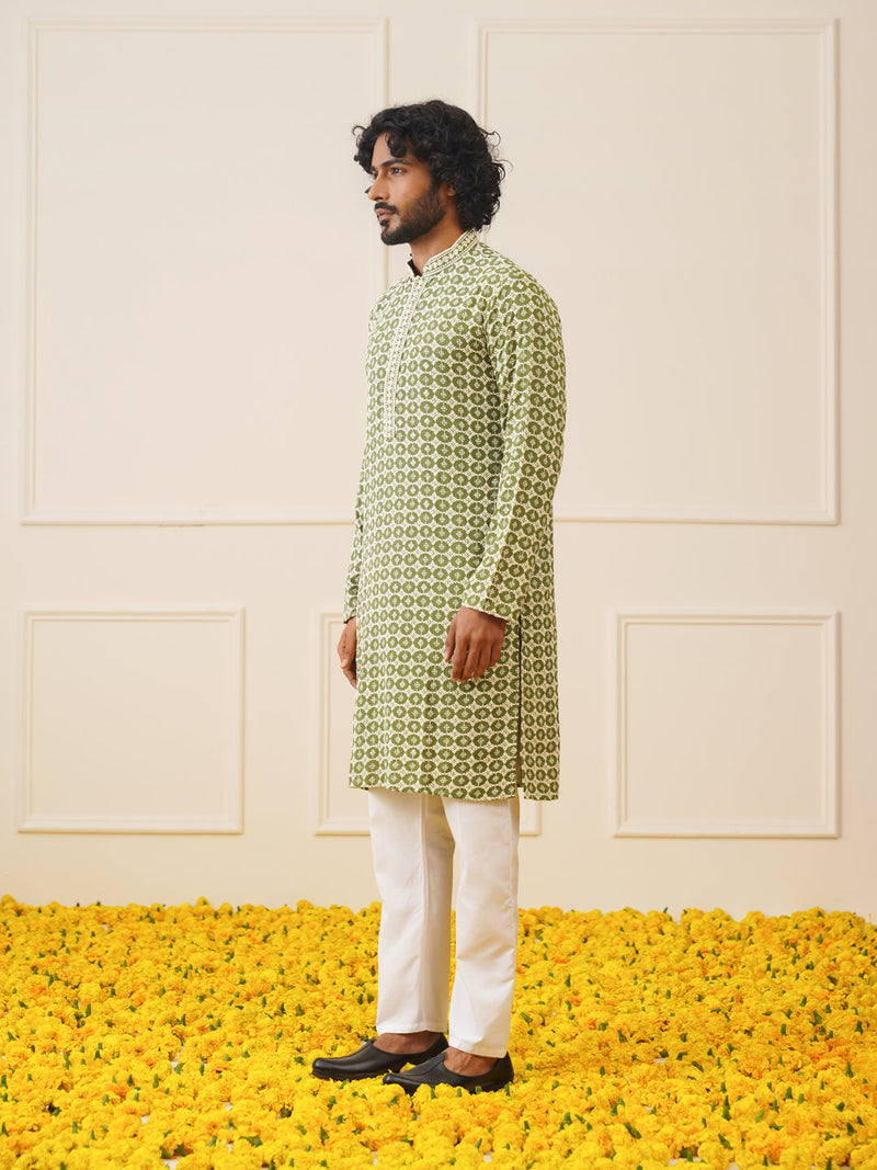 Sequins Embroidered Kurtas