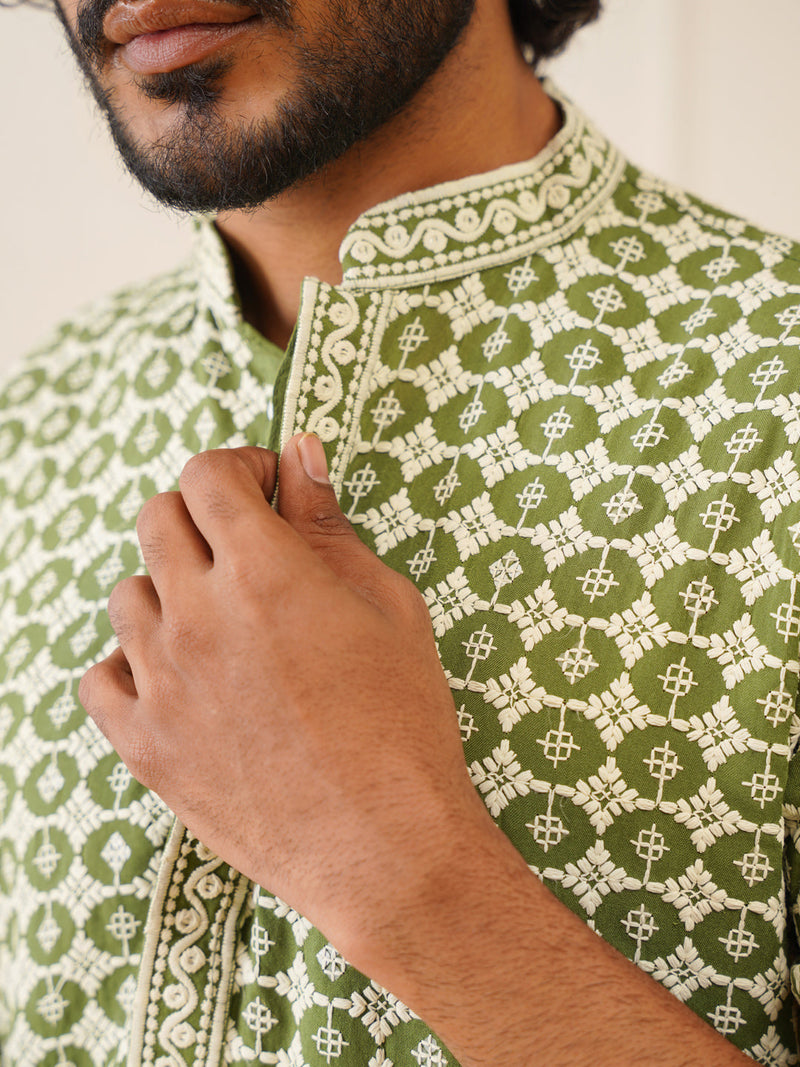 Sequins Embroidered Kurtas