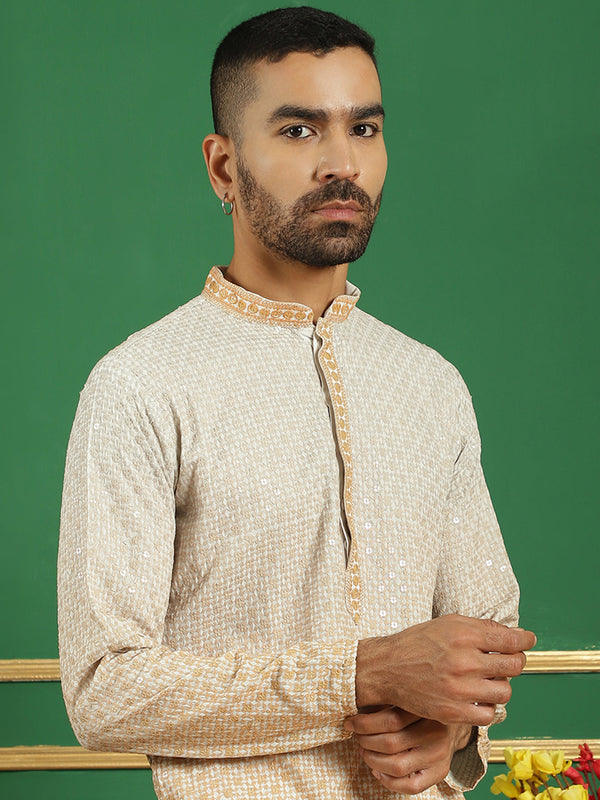 Men's Embroidered Kurtas