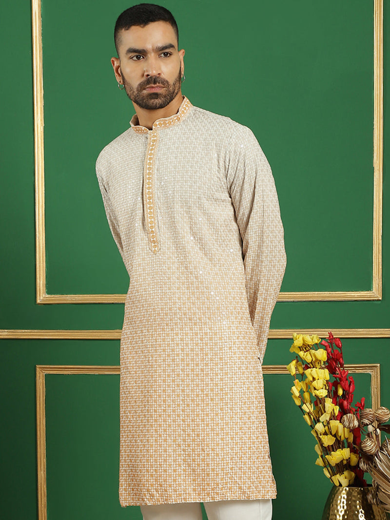 Men's Embroidered Kurtas