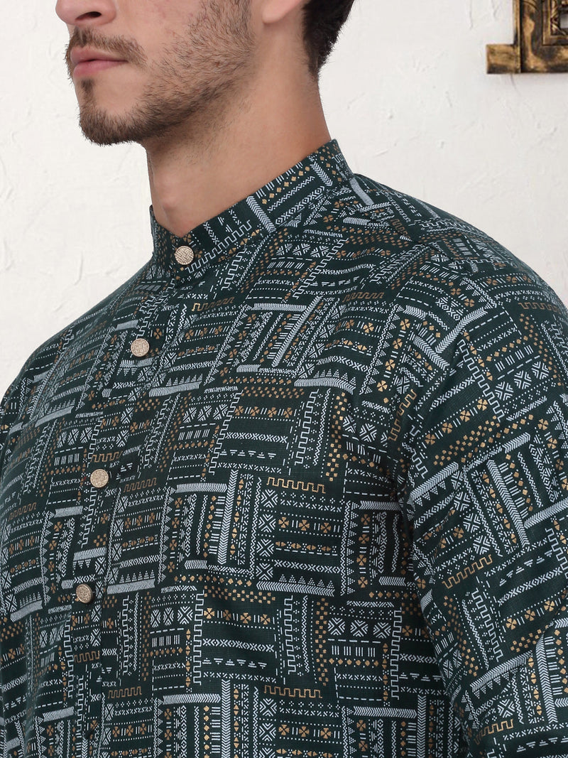 Men's Printed Kurtas