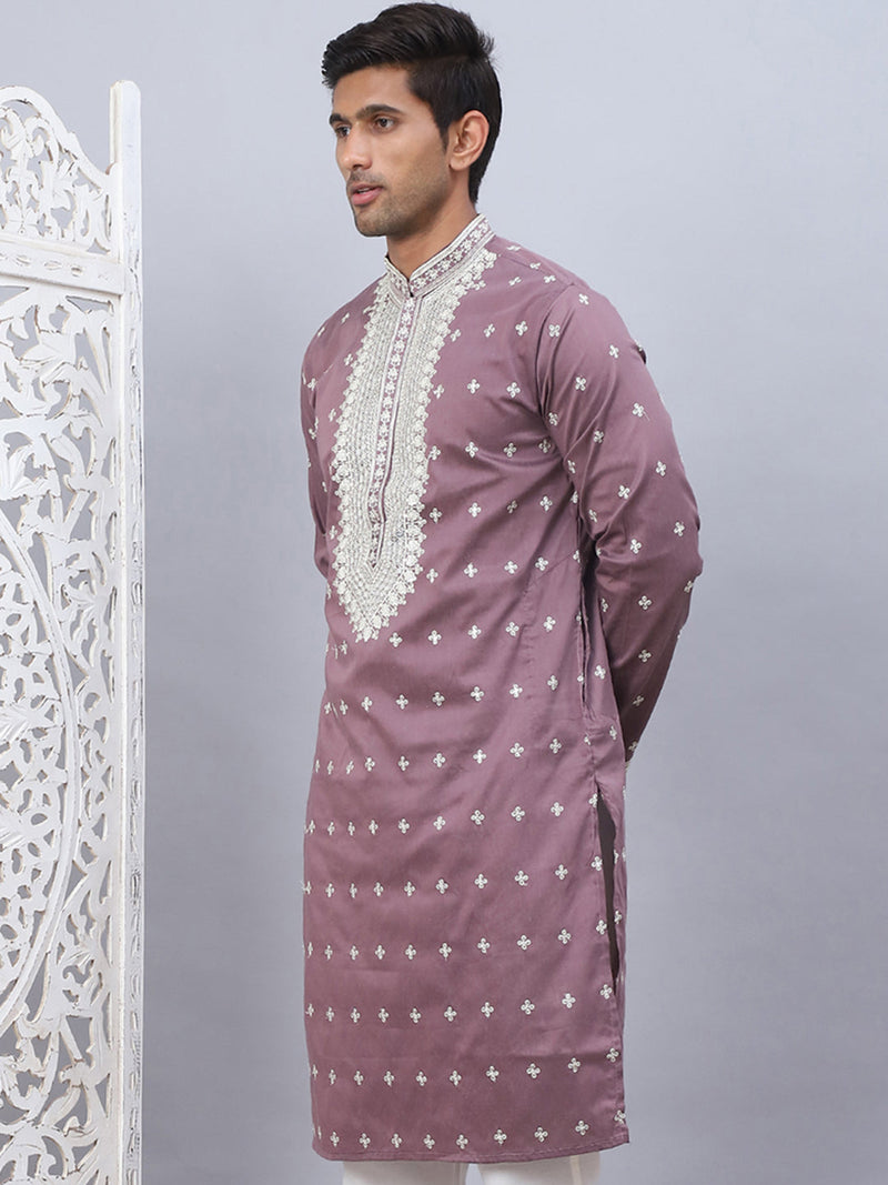 Men's Sequins Embroidered Kurtas