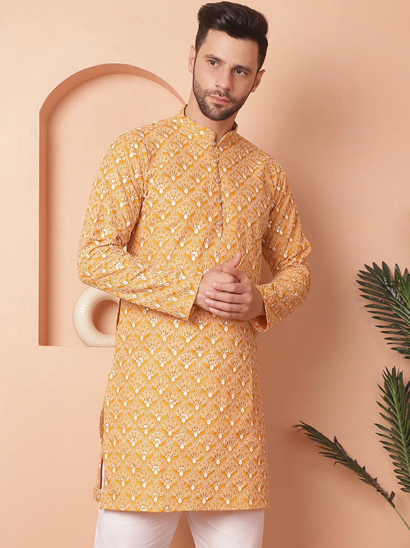 Chikankari Pure Cotton Kurtas