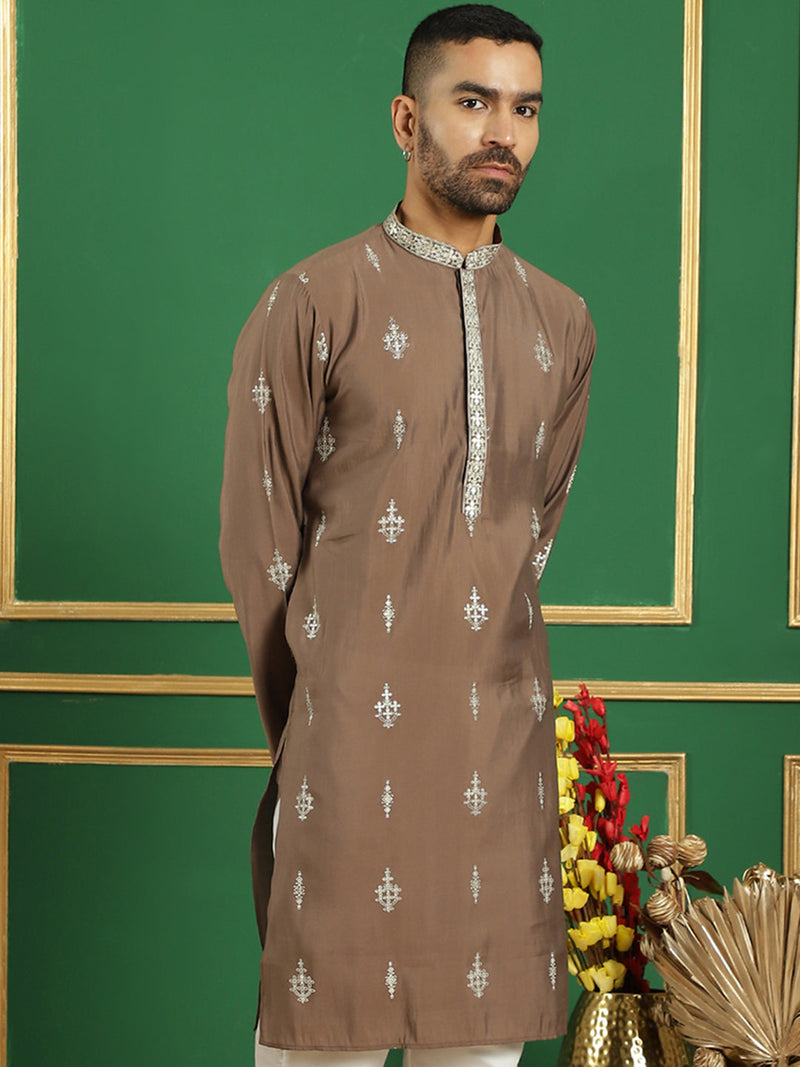 Men's Embroidered Kurtas