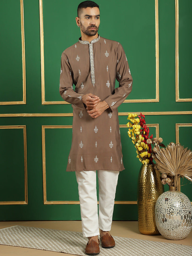 Men's Embroidered Kurtas