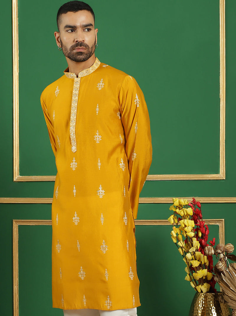 Men's Geometric Printed Kurtas