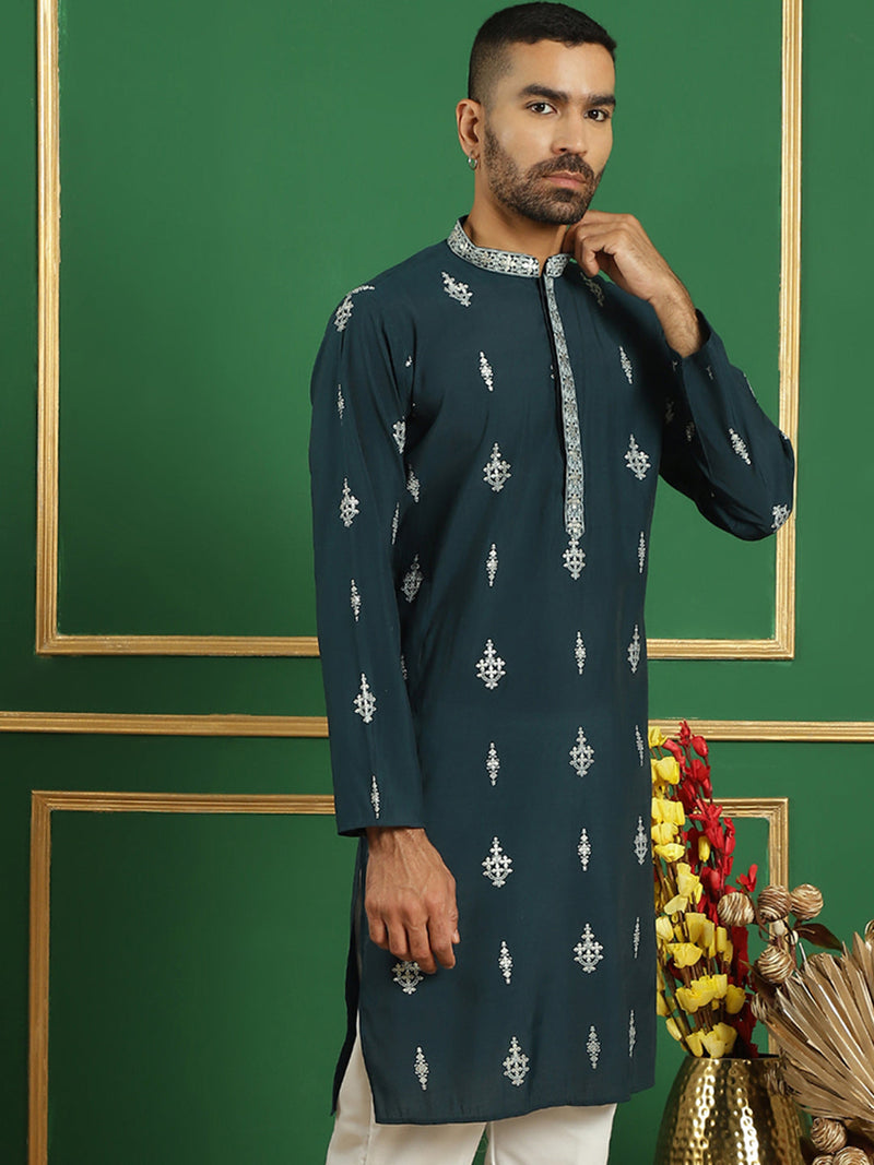 Men's Geometric Printed Kurtas