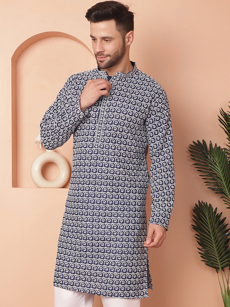 Chikankari Pure Cotton Kurtas