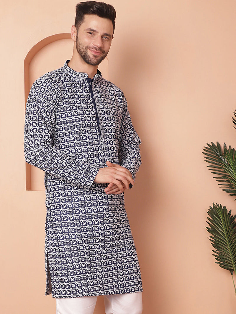 Chikankari Pure Cotton Kurtas