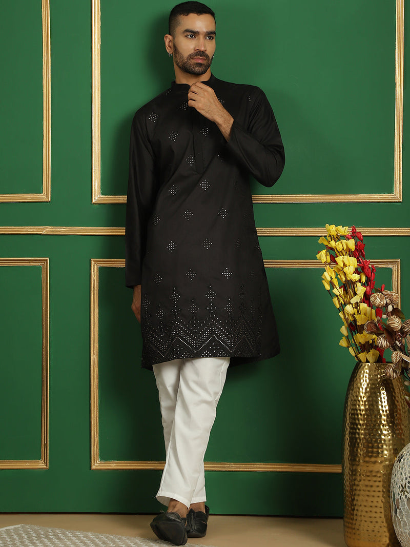 Men's Geometric Printed Kurtas