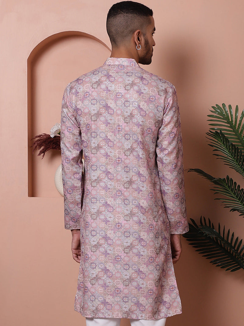 Men's Printed and Embroidered Kurtas