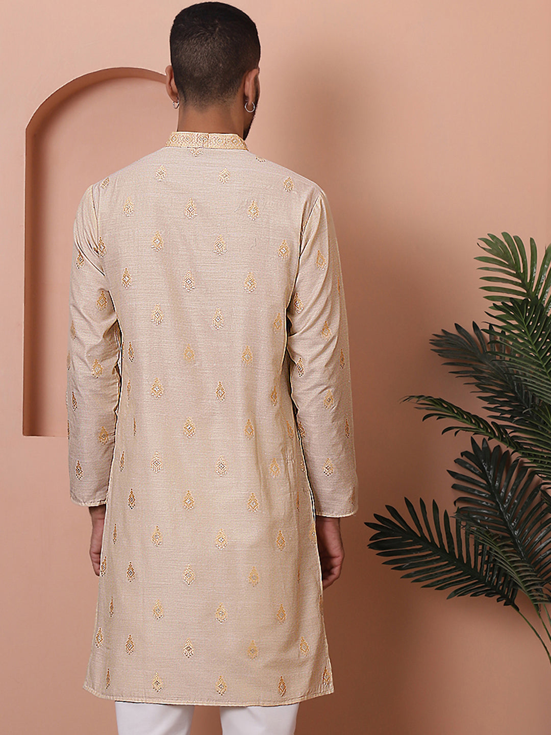 Men's Foil Printed Kurtas