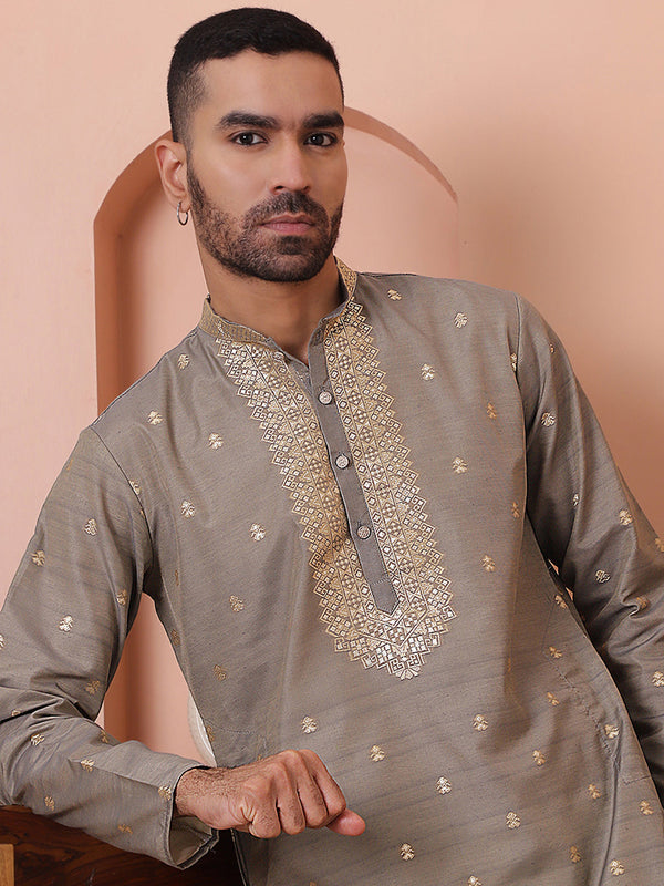 Men's Foil Printed Kurtas