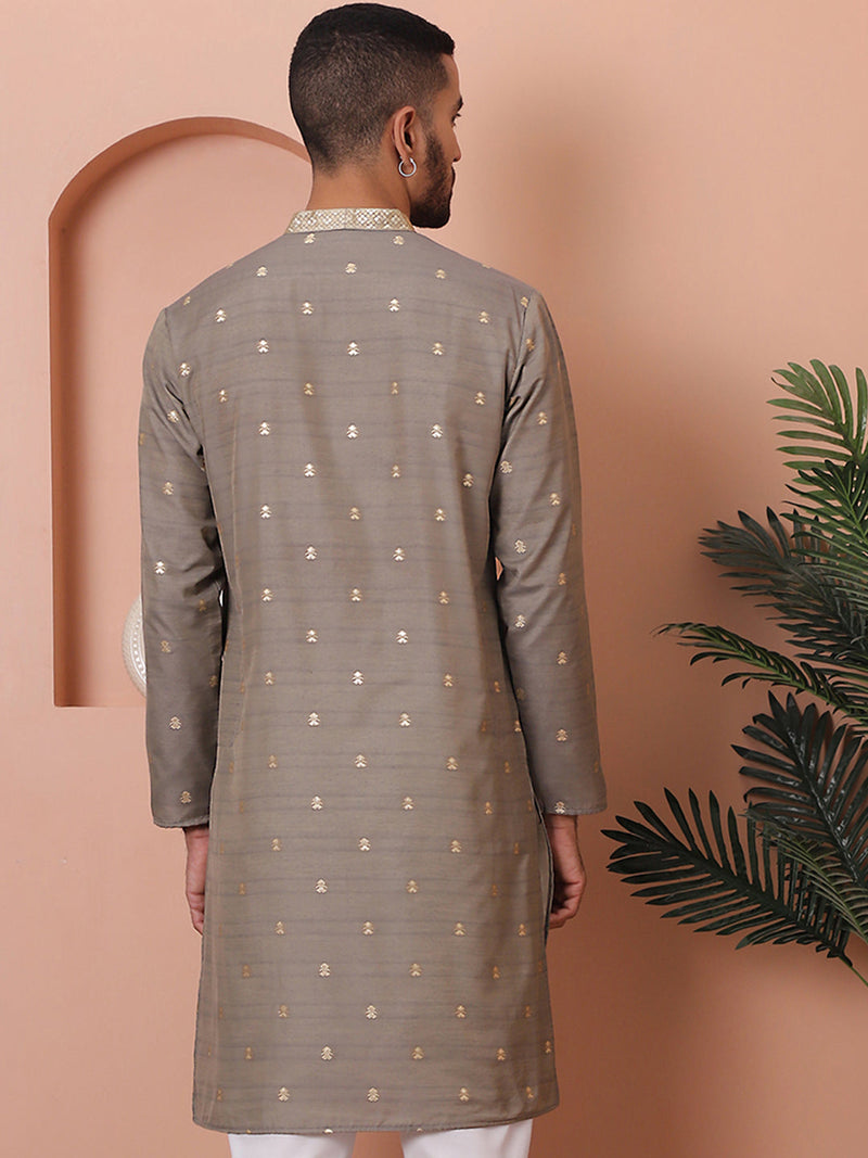 Men's Foil Printed Kurtas