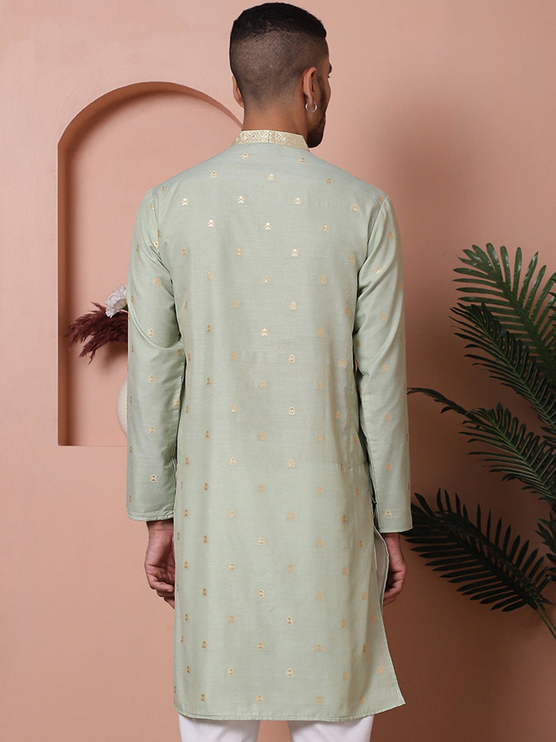 Men's Foil Printed Kurtas