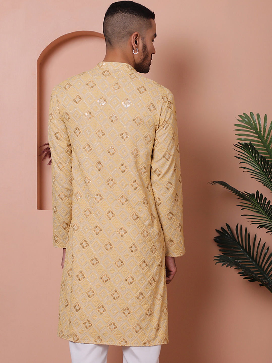 Men's Sequins and Embroidered Kurtas