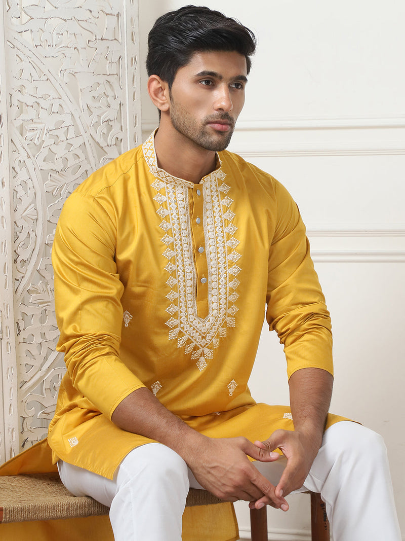 Collar Embroidered & Sequin Kurtas