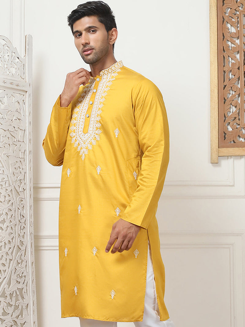 Collar Embroidered & Sequin Kurtas