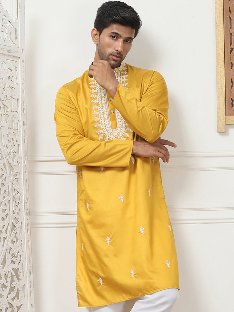 Collar Embroidered & Sequin Kurtas