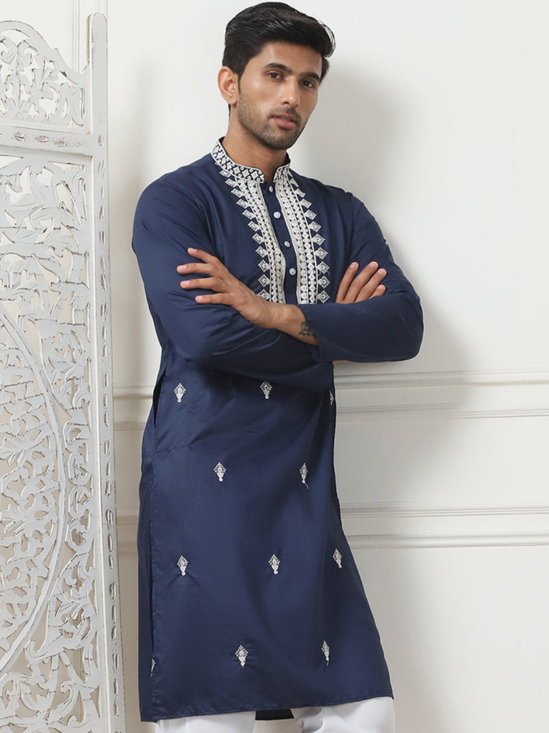 Collar Embroidered & Sequin Kurtas