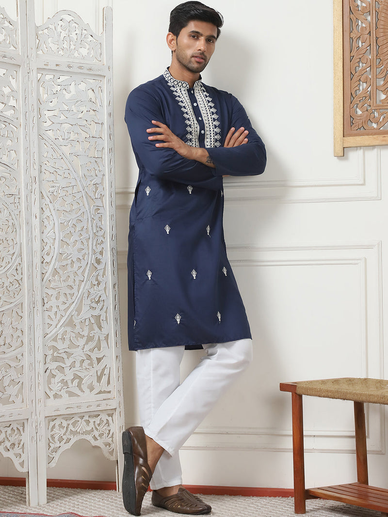 Collar Embroidered & Sequin Kurtas