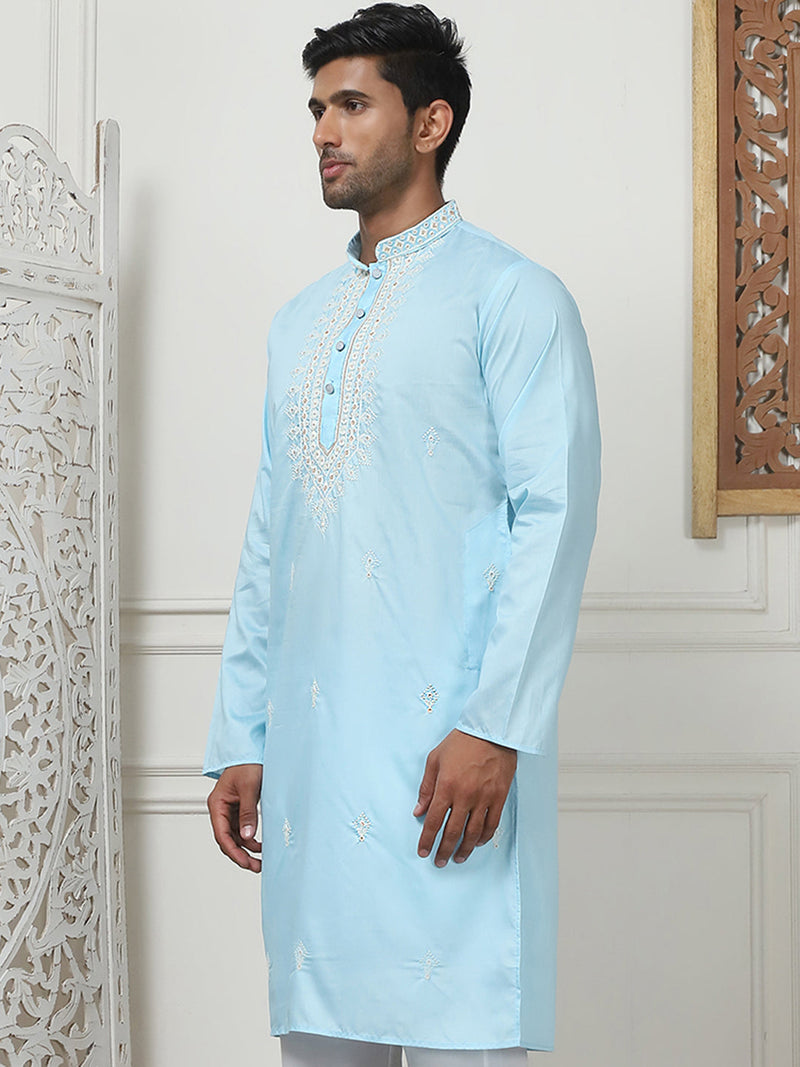 Collar Embroidered & Sequin Kurtas