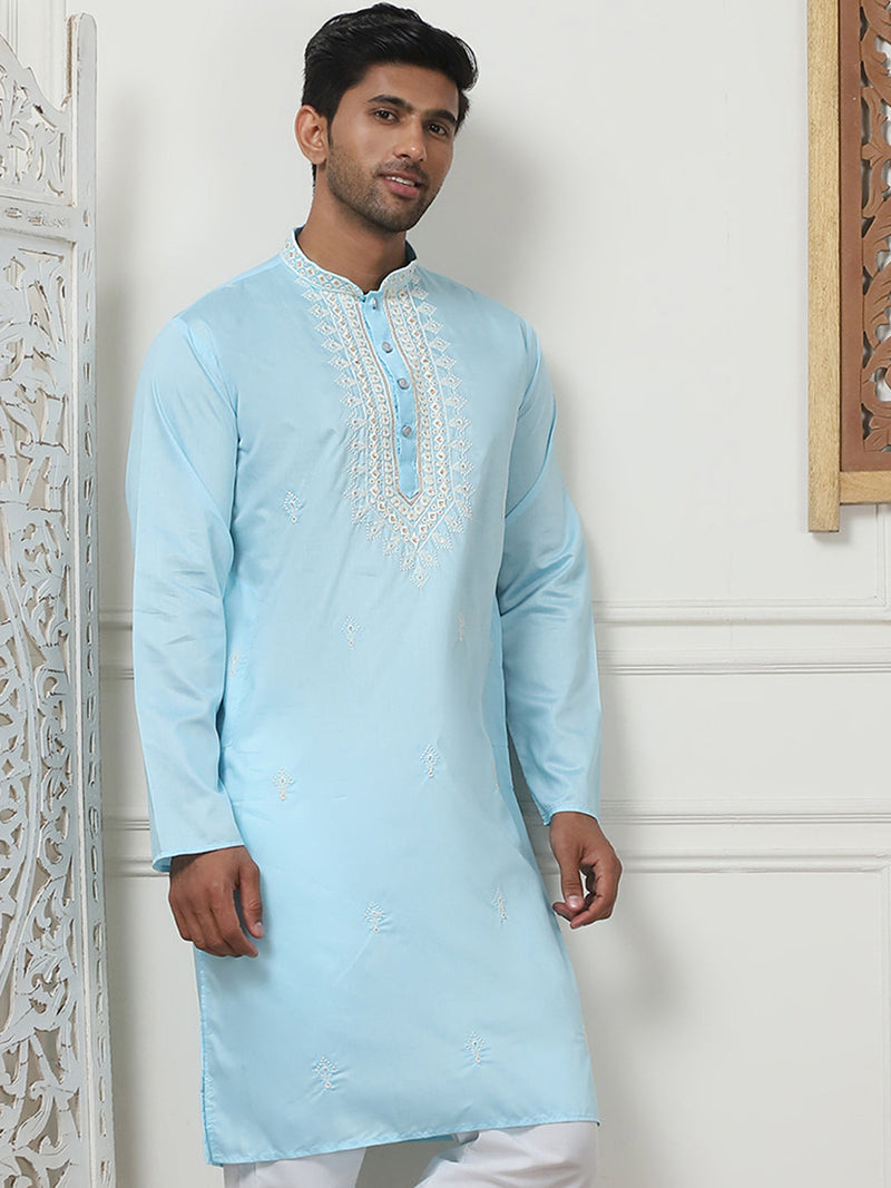 Collar Embroidered & Sequin Kurtas