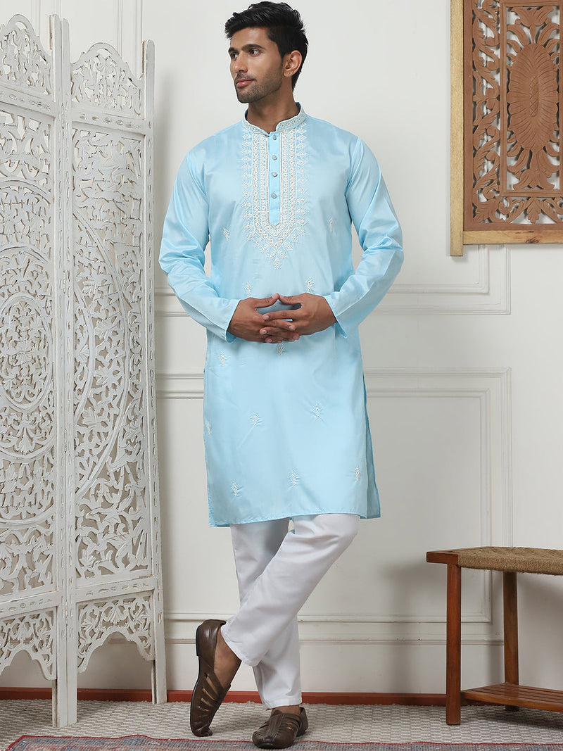 Collar Embroidered & Sequin Kurtas