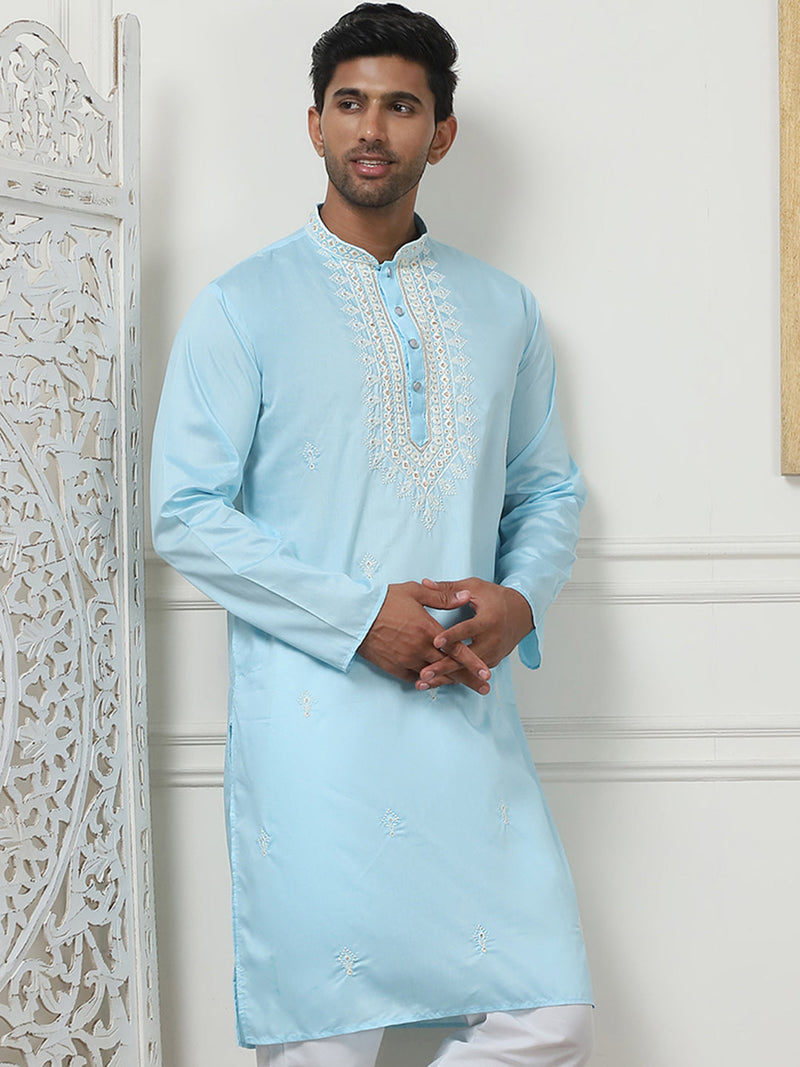 Collar Embroidered & Sequin Kurtas