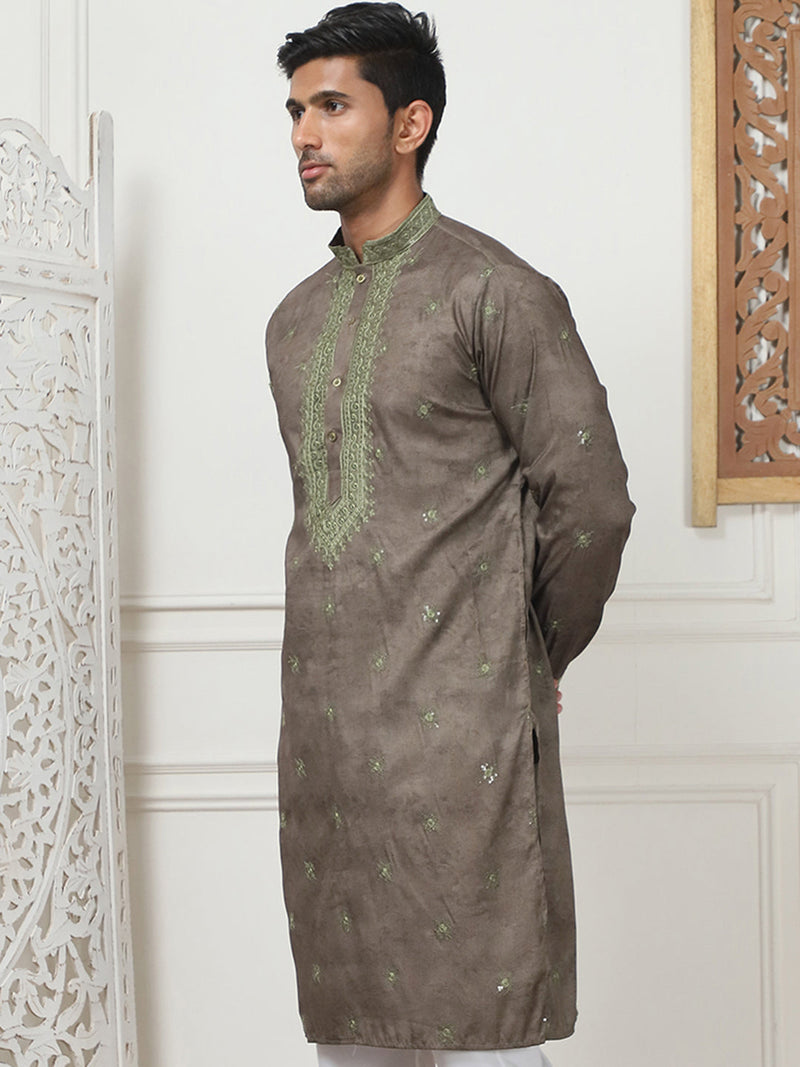 Men's Embroidered & Sequin Kurtas