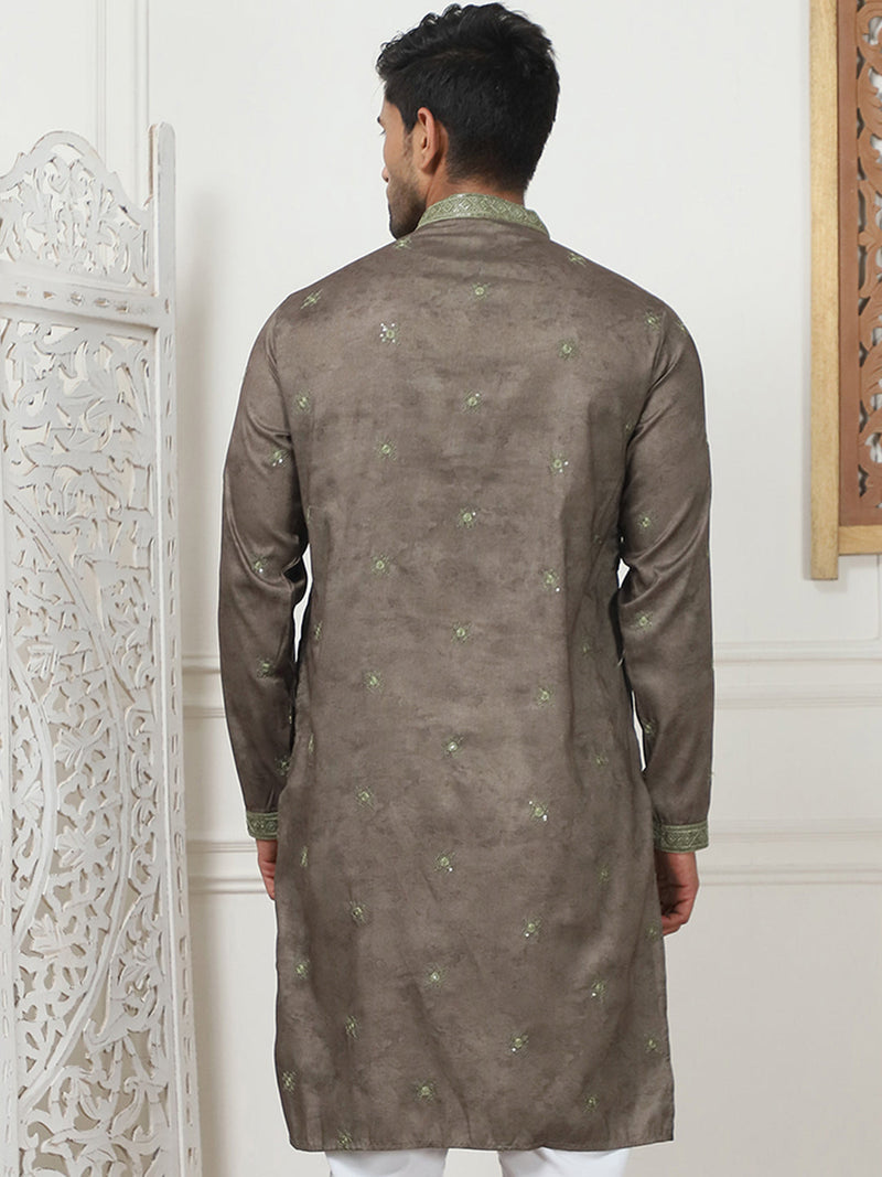 Men's Embroidered & Sequin Kurtas