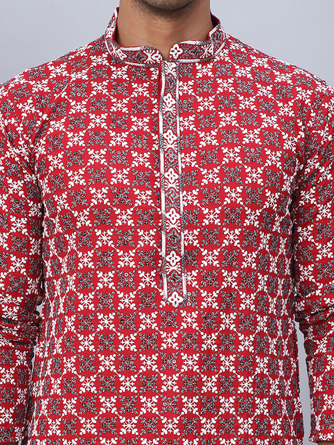 Embroidered & Sequins Kurtas for Men