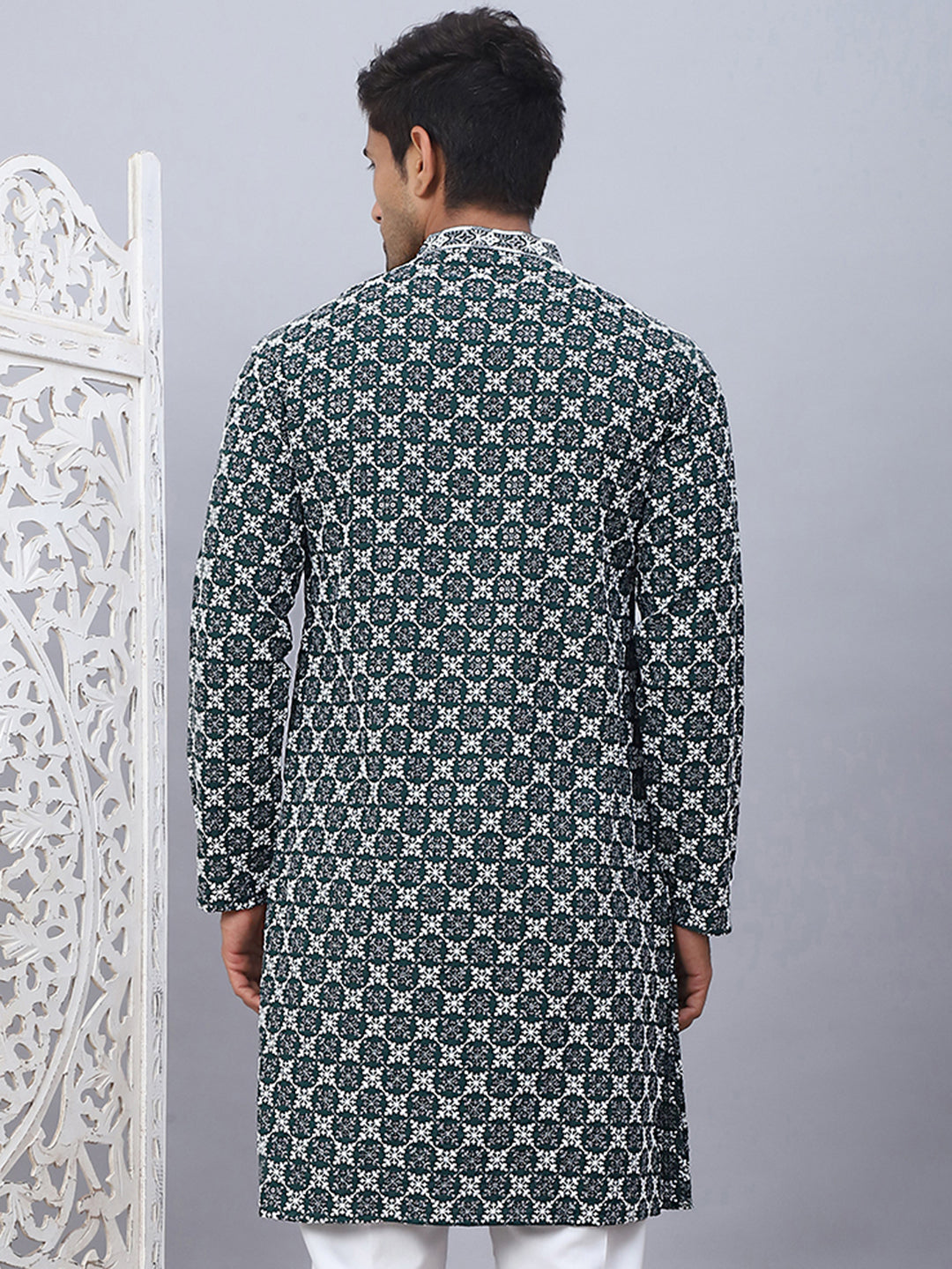 Embroidered & Sequins Kurtas for Men