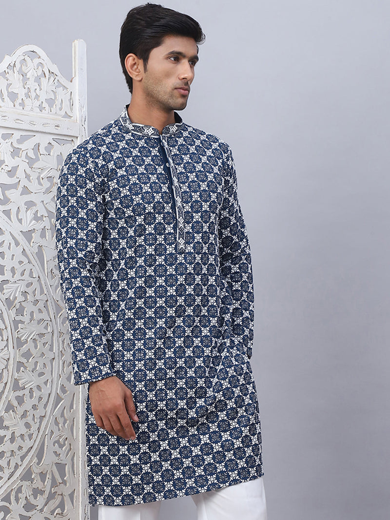 Embroidered & Sequins Kurtas for Men.