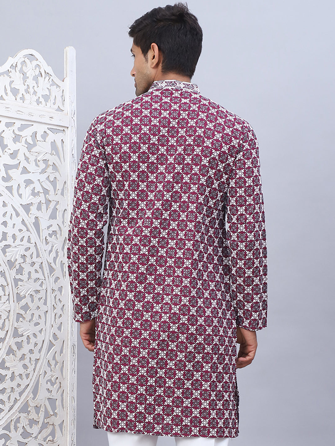 Embroidered & Sequins Kurtas for Men