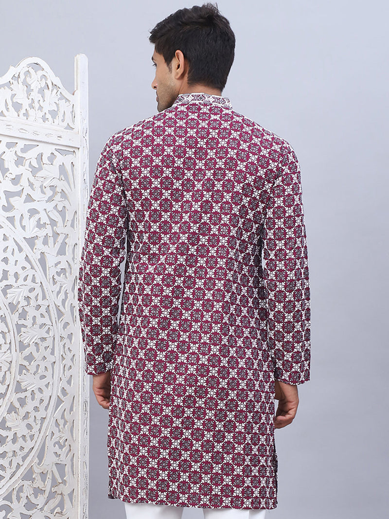 Embroidered & Sequins Kurtas for Men.