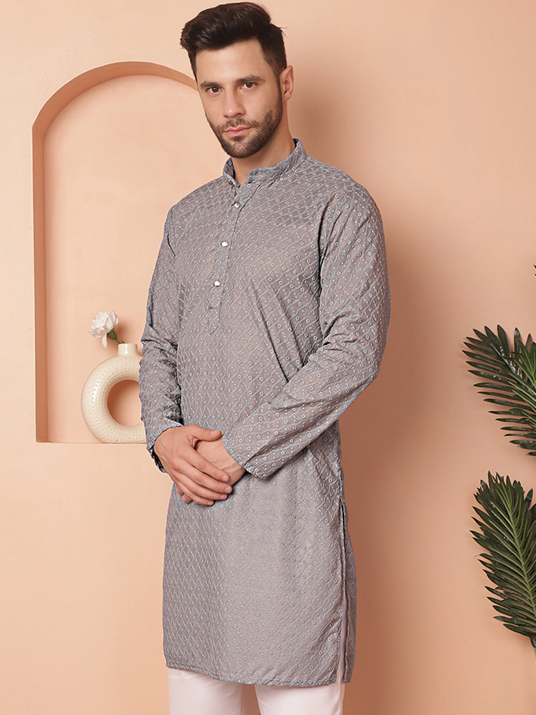 Chikankari Pure Cotton Kurtas